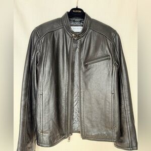 Marc New York  Men's Black  Leather Jacket, great condition